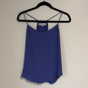LOFT Cobalt Blue Spaghetti Strap Cami Top